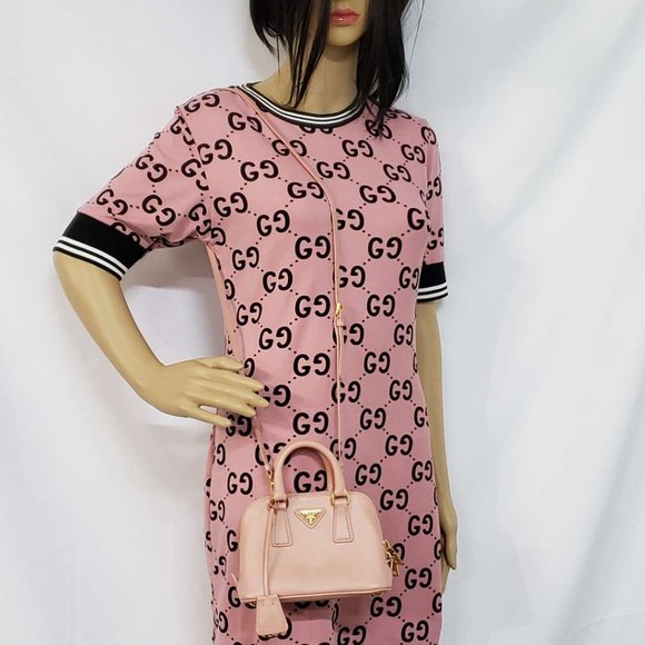 Auth Prada Mini Promenade Saffiano Crossbody Bag - Picture 16 of 16